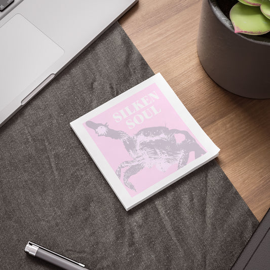 SILKEN SOUL POST-IT NOTES PADS (4" x 4")