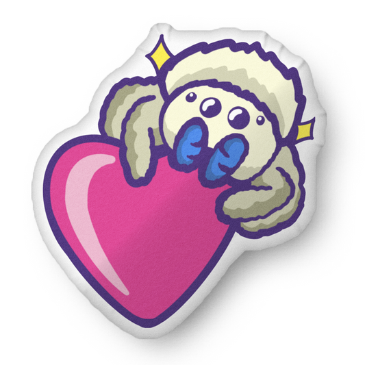 CREAMPUFF LOVE SHAPED PILLOW