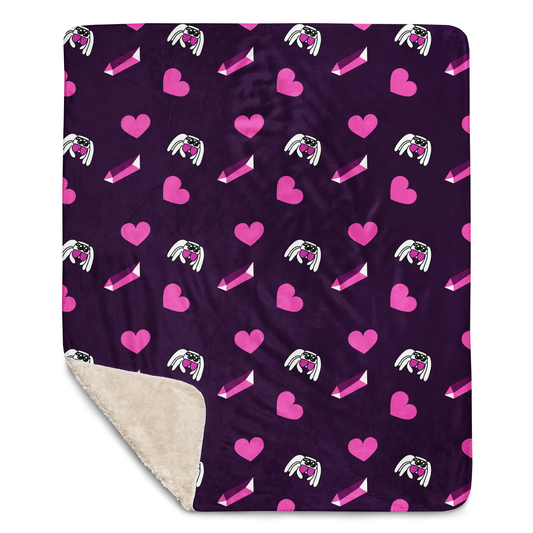 SPOODYHAVEN SUBLIMATED SHERPA BLANKET